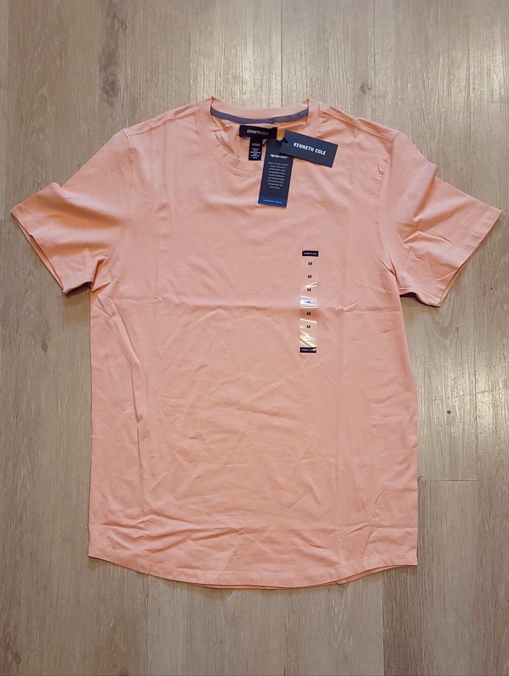Mens Kenneth Cole coral tee